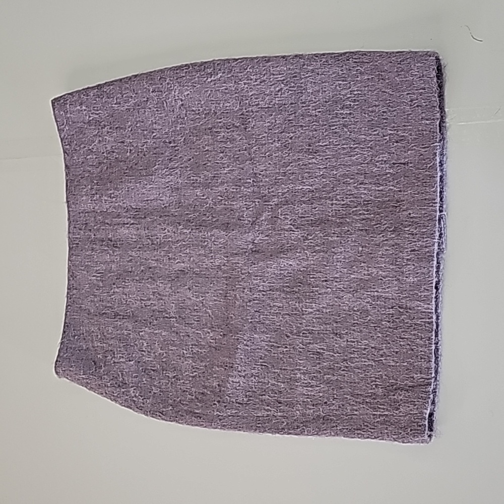 Talbots Wool Alpaca Mohair Zipper Vent Eye Hook Skirt Size 8